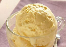 Crème glacée façon calisson