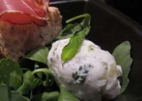 Crème glacée façon tzatziki