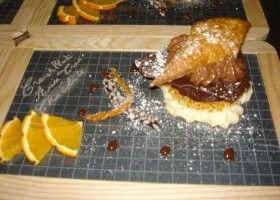 Croustillant au trois chocolat