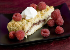 Crumble a la framboise