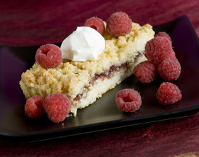 Crumble a la framboise