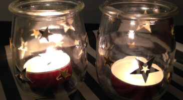 DIY : mes photophores de Noël