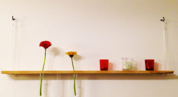 DIY : mon étagère à soliflores