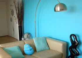 Dans le salon de ma copine Léa