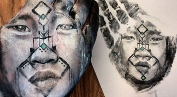 De la main à la toile