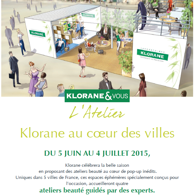 Découvrez les Pop-Up Stores de Klorane !