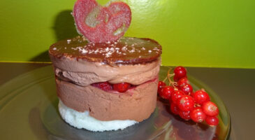 Délice coco – choco – framboises