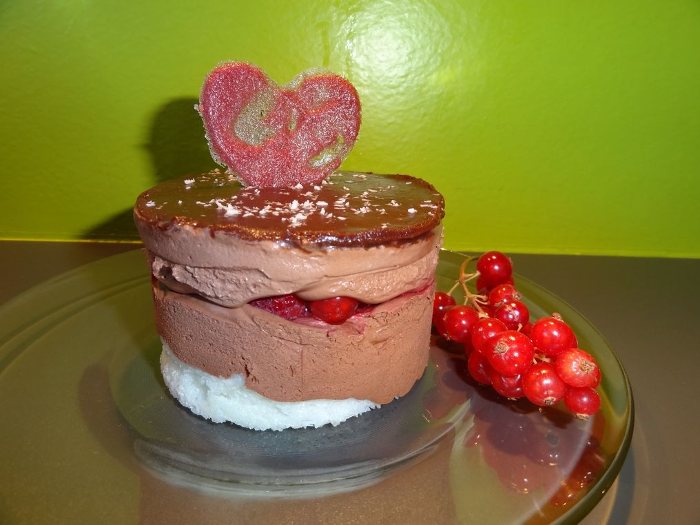 Délice coco – choco – framboises