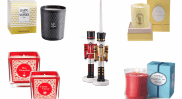 Des bougies chic et design pour les Fêtes !