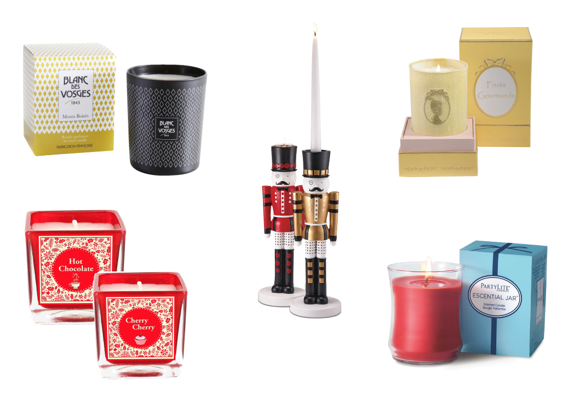 Des bougies chic et design pour les Fêtes !
