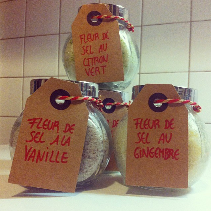 Des cadeaux gourmands pour noël : Fleur de Sel Aromatisée