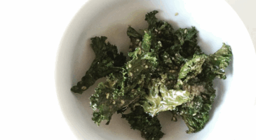 Des chips de chou kale