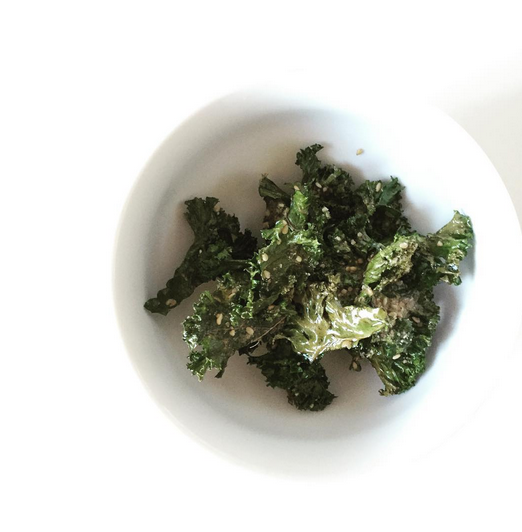 Des chips de chou kale