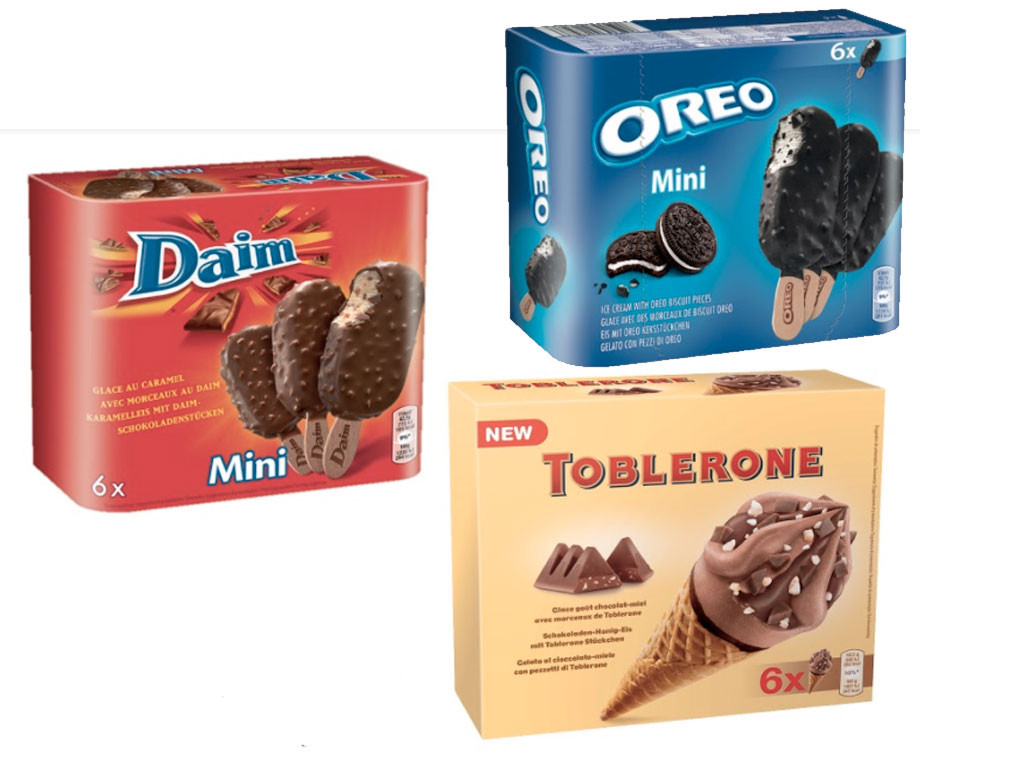 Des glaces inspirées de nos gourmandises chocolatées préférées !