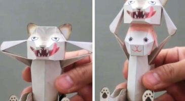 Des jouets en papier plein de surprises