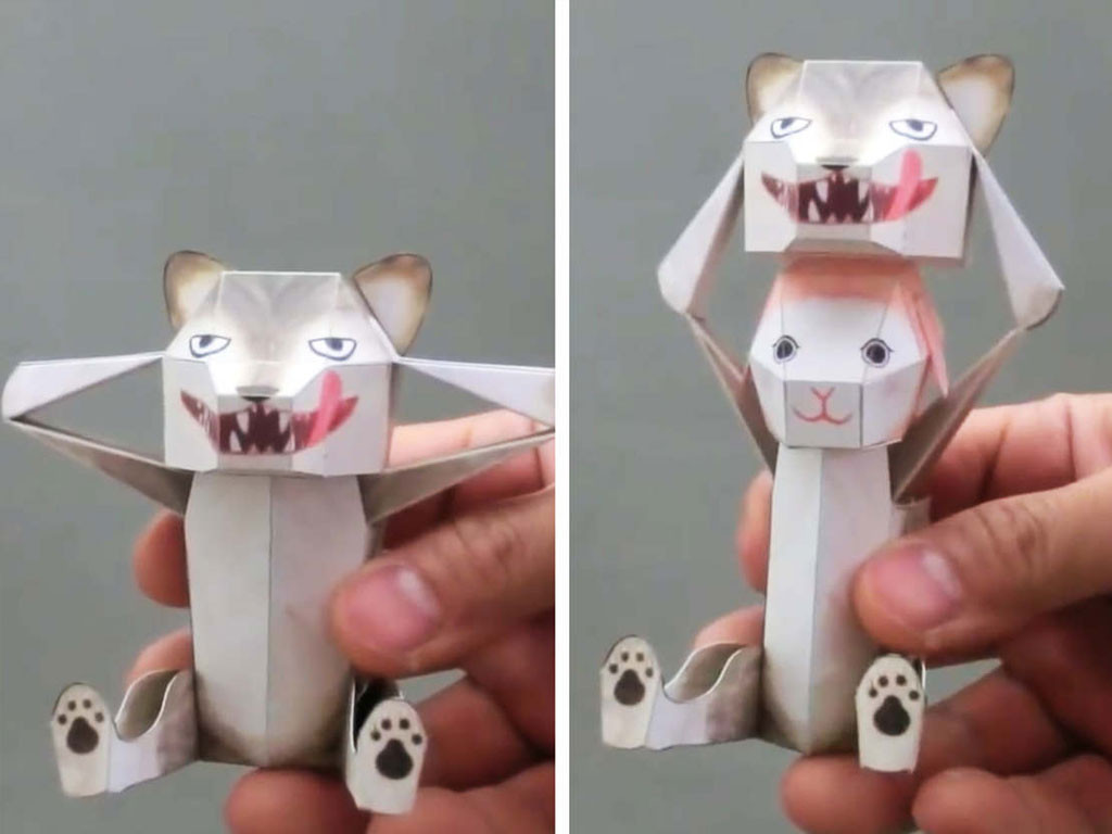 Des jouets en papier plein de surprises