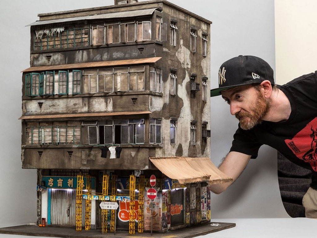 Des maquettes de paysages urbains d&rsquo;une minutie incroyable