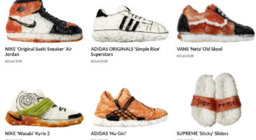 Des sushis et des sneakers : un assortiment des plus alléchants !