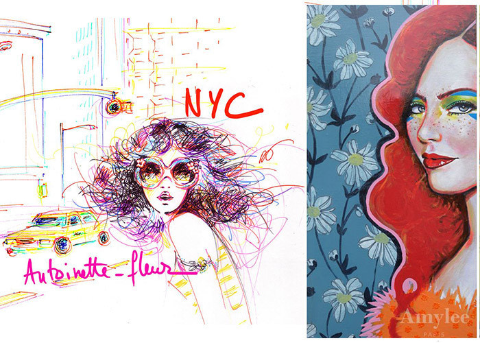 Deux artistes pour mon salon