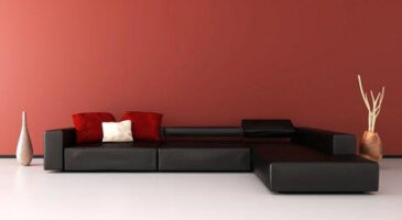 Du béton ciré dans le séjour pour une ambiance style atelier