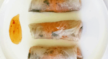 Et si on faisait des nems végétariens ?