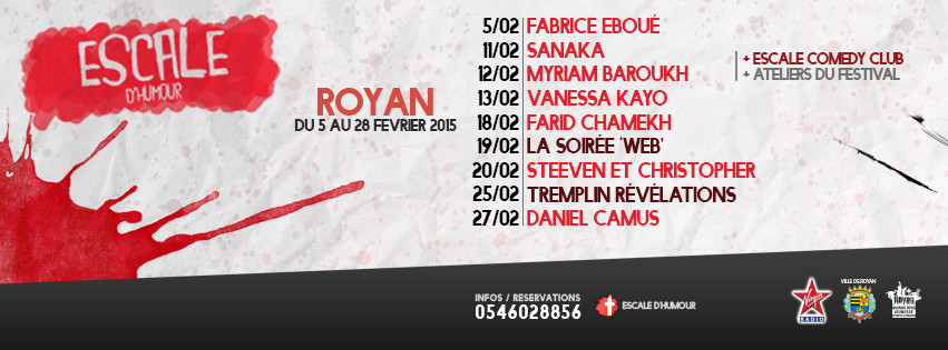 FESTIVAL ESCALE D&rsquo;HUMOUR