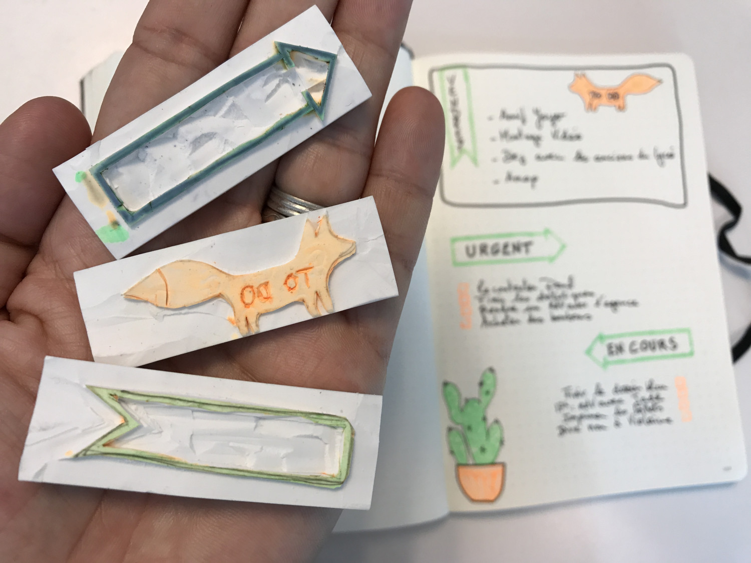 Fabriquer de jolis tampons à l&rsquo;aide de simples gommes