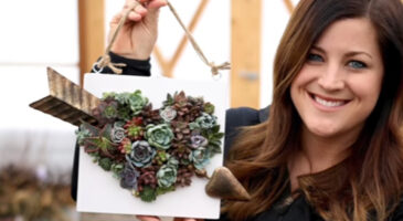 Fabriquer un cadre végétal en forme de cœur pour votre chéri(e)