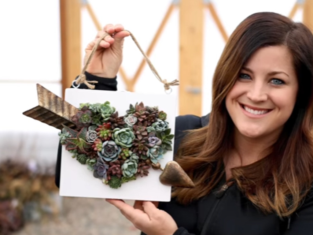 Fabriquer un cadre végétal en forme de cœur pour votre chéri(e)