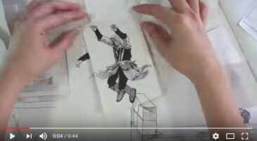 Fantastique animation papier du film Assassin&rsquo;s creed