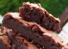 Fondant au deux choco et caramel