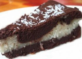 Fondant chocolat au coeur coco