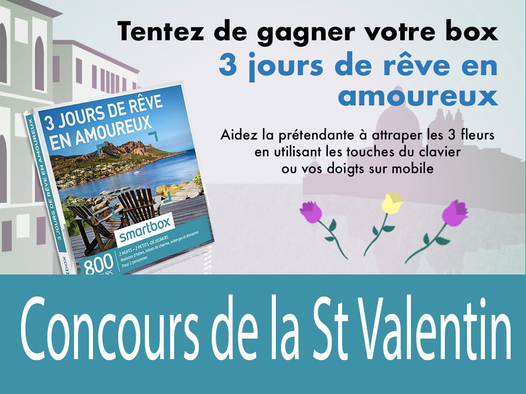 Gagnez 3 jours de rêve en amoureux !