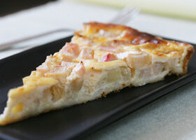 Gâteau à la rhubarbe