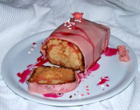 Gâteau à la rose
