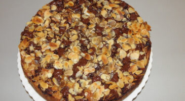 Gâteau au chocolat et aux poires