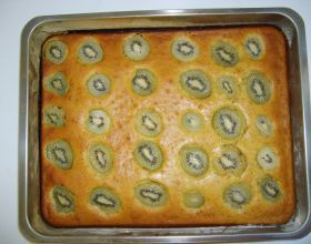 Gâteau aux kiwis