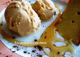 Glace à la noix de coco et aux épices