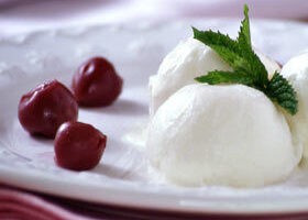 Glace au fromage blanc