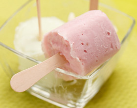 Glace à la fraise maison