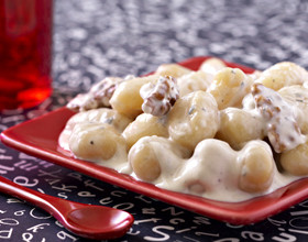 Gnocchis au gorgonzola et aux noix