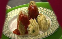 Golabki et son coulis de tomate