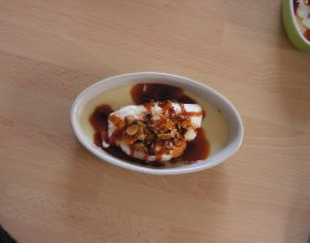 Îles flottantes au micro-ondes