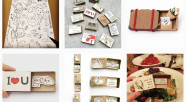 Insolite : un artiste transforme des boites d&rsquo;allumettes en adorables cartes en 3D