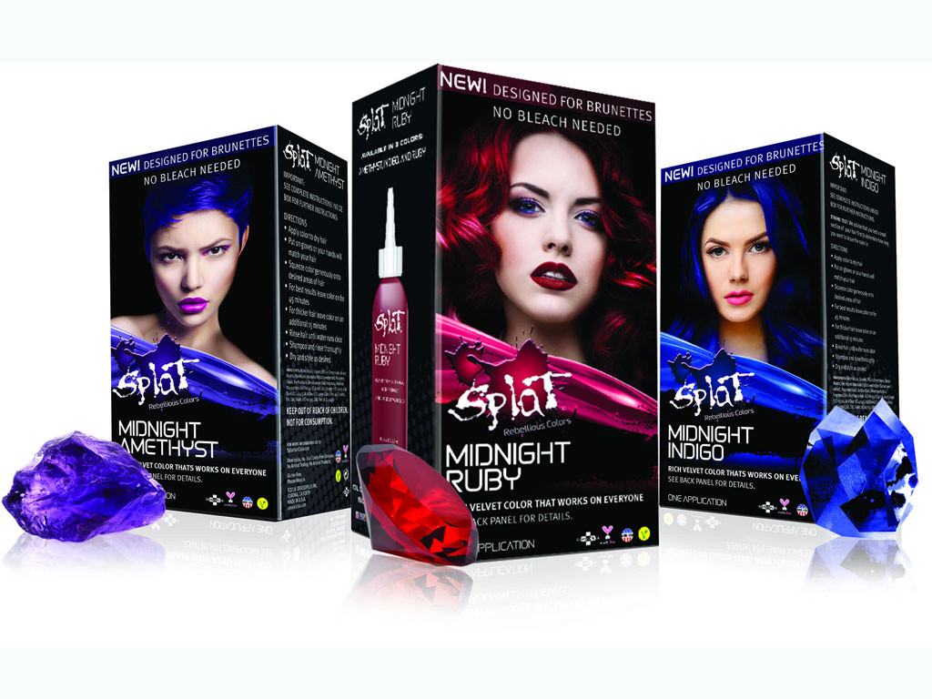J&rsquo;ai testé… La coloration spéciale brunettes Splat Midnight
