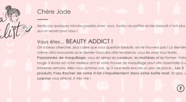 Je suis une beauty addict, et vous ? 