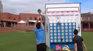 Jouer au Puissance 4 au basket, c&rsquo;est possible !