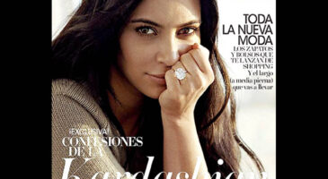 Kim K sans maquillage… ou presque