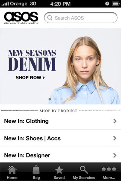 L’application Asos ou la mauvaise nouvelle pour mon compte en banque