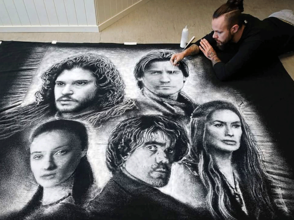 L&rsquo;artiste Dino Tomic ne manque pas de sel